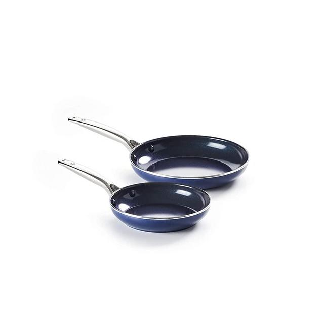 Blue Diamond Cookware Pan 9.5''& 11'', 2pk Frypan