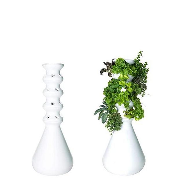 Lettuce Grow 24-Plant Farmstand - Self-Watering, Hydroponic Growing System - BPA Free - FDA Food Grade - CA Prop 65 Compliant - Ideal for Veggies, Herbs & Lots of Leafy Greens (24 Plants)