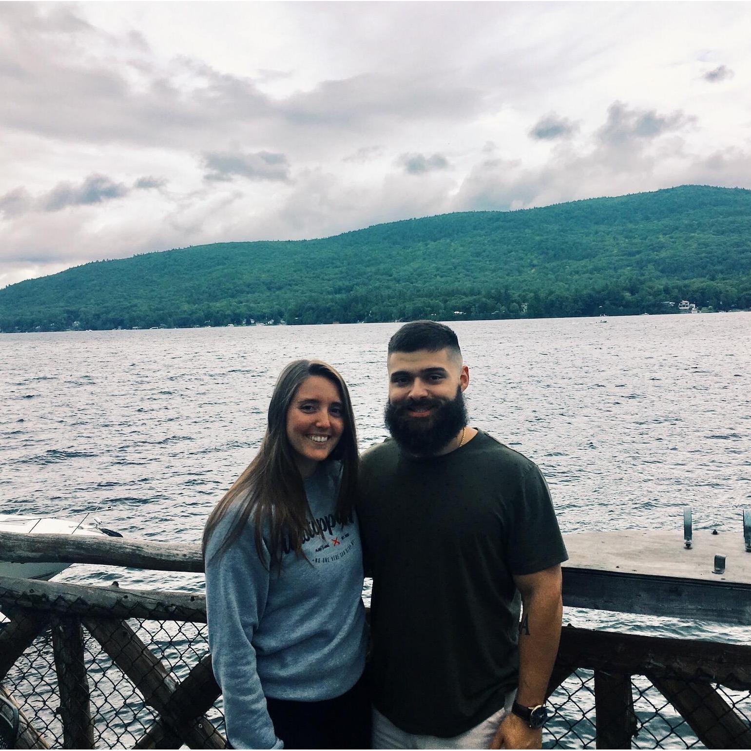 Zachary's first time in Lake George 2018