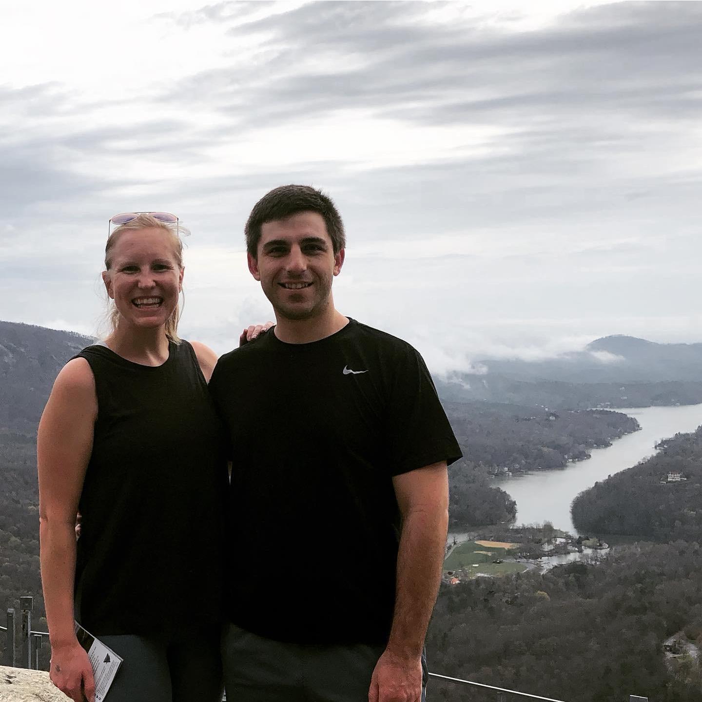 Hike during our trip to Asheville, NC in 2021