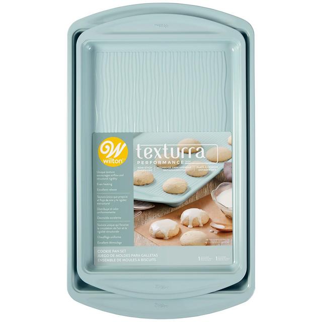 Wilton Texturra Wave Cookie Pans, Set of 2