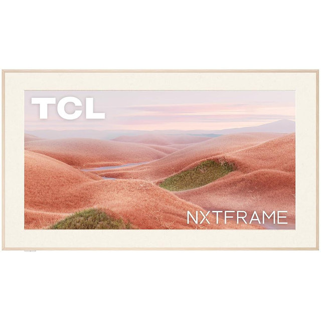 TCL 65-Inch Class QLED 4K Smart NXTFRAME TV with Google TV (65A300W, 2024 Model) Dolby Vision HDR & Dolby Atmos, Built-in Google Assistant with Voice Remote, Works with Alexa, Streaming Television