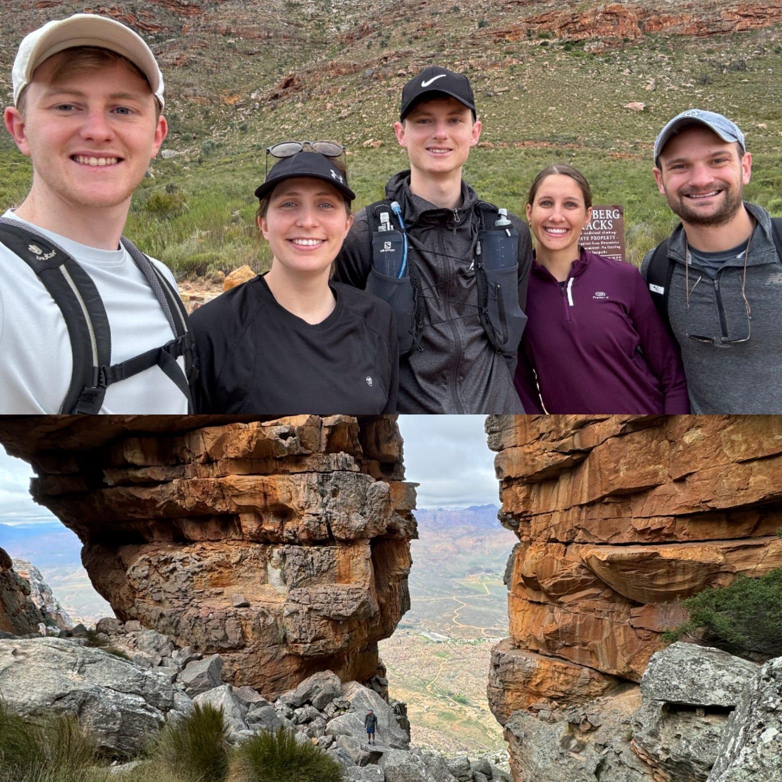 Cederberg hiking with Matt, Luke & Janie