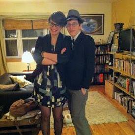 The first photo we took as a couple in 2012!