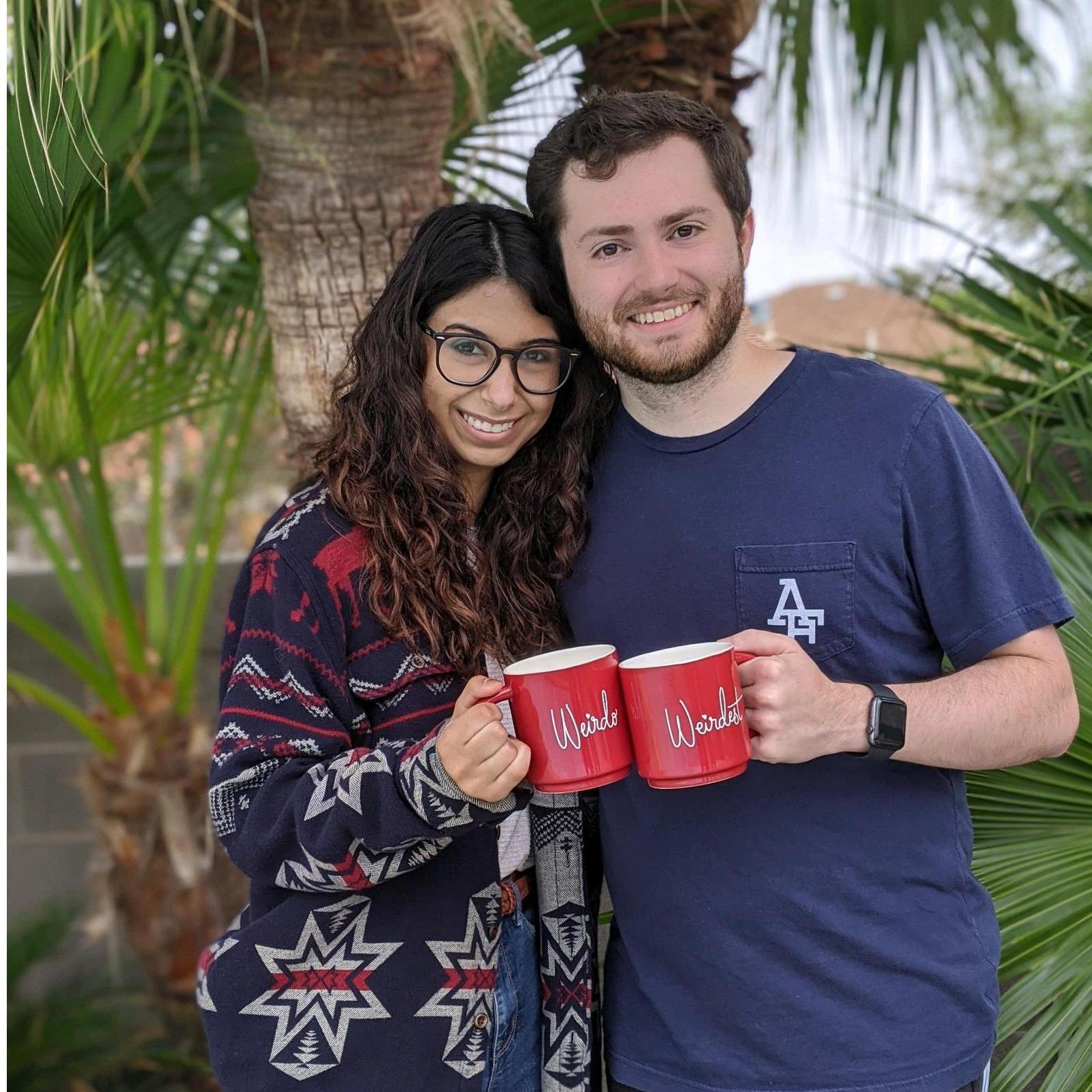 Celebrating 2 years together with my favorite weirdo, and forever to go!