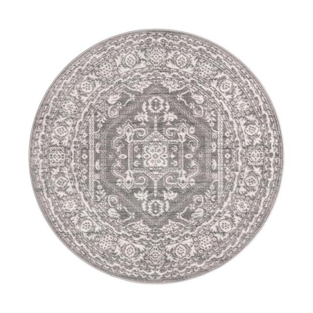 Bayshore Home Dorchester Medallion 5' x 5' Round Area Rug