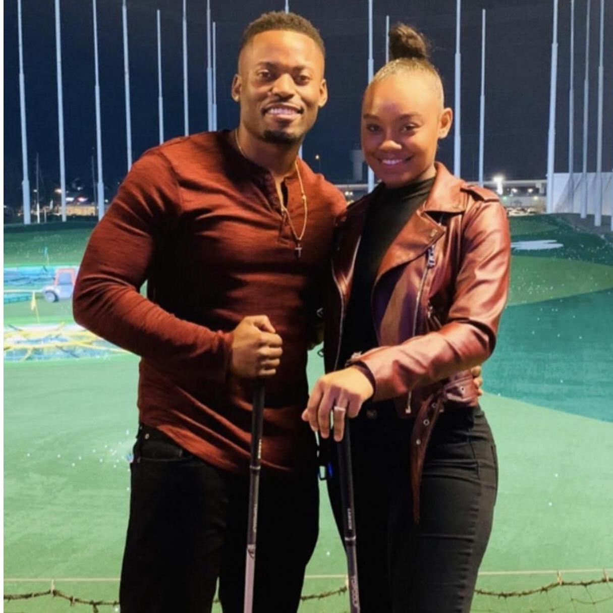 Date night at Top Golf 🏌️‍♀️