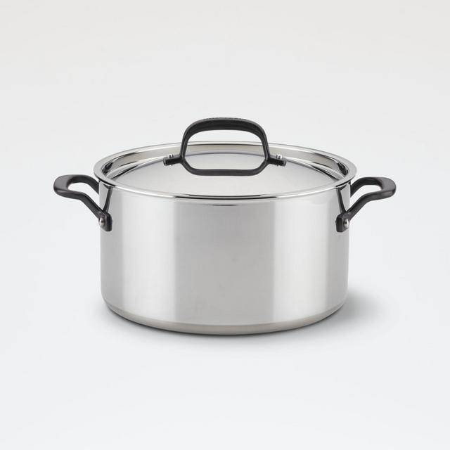 KitchenAid ® Stainless Steel 5-Ply 8-Qt. Covered Stock Pot