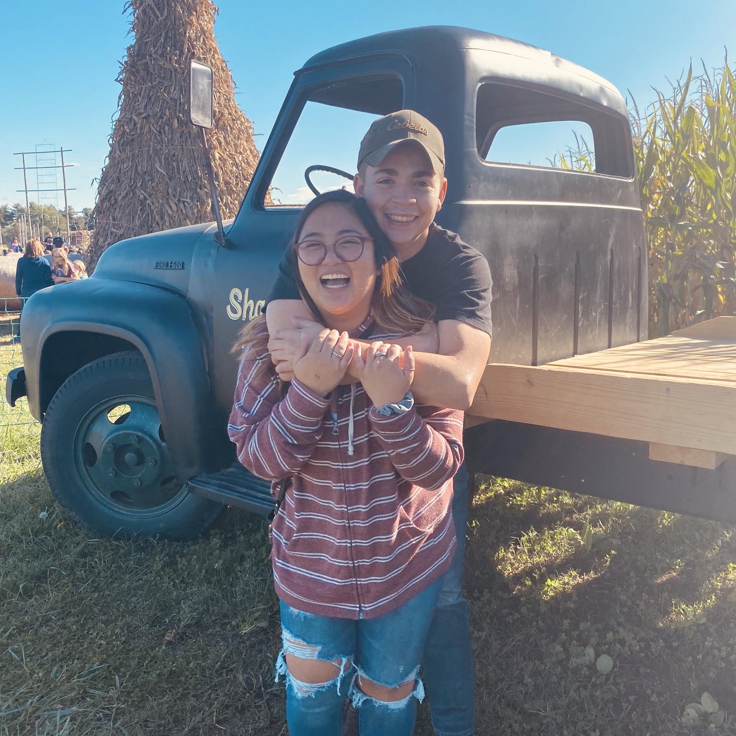 Our first date that didn’t involve napping and eating pizza on our couches