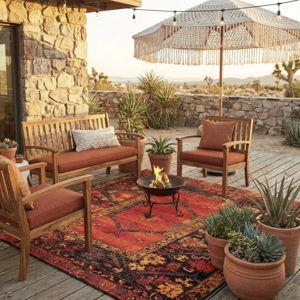 Outdoor Tribal Rug