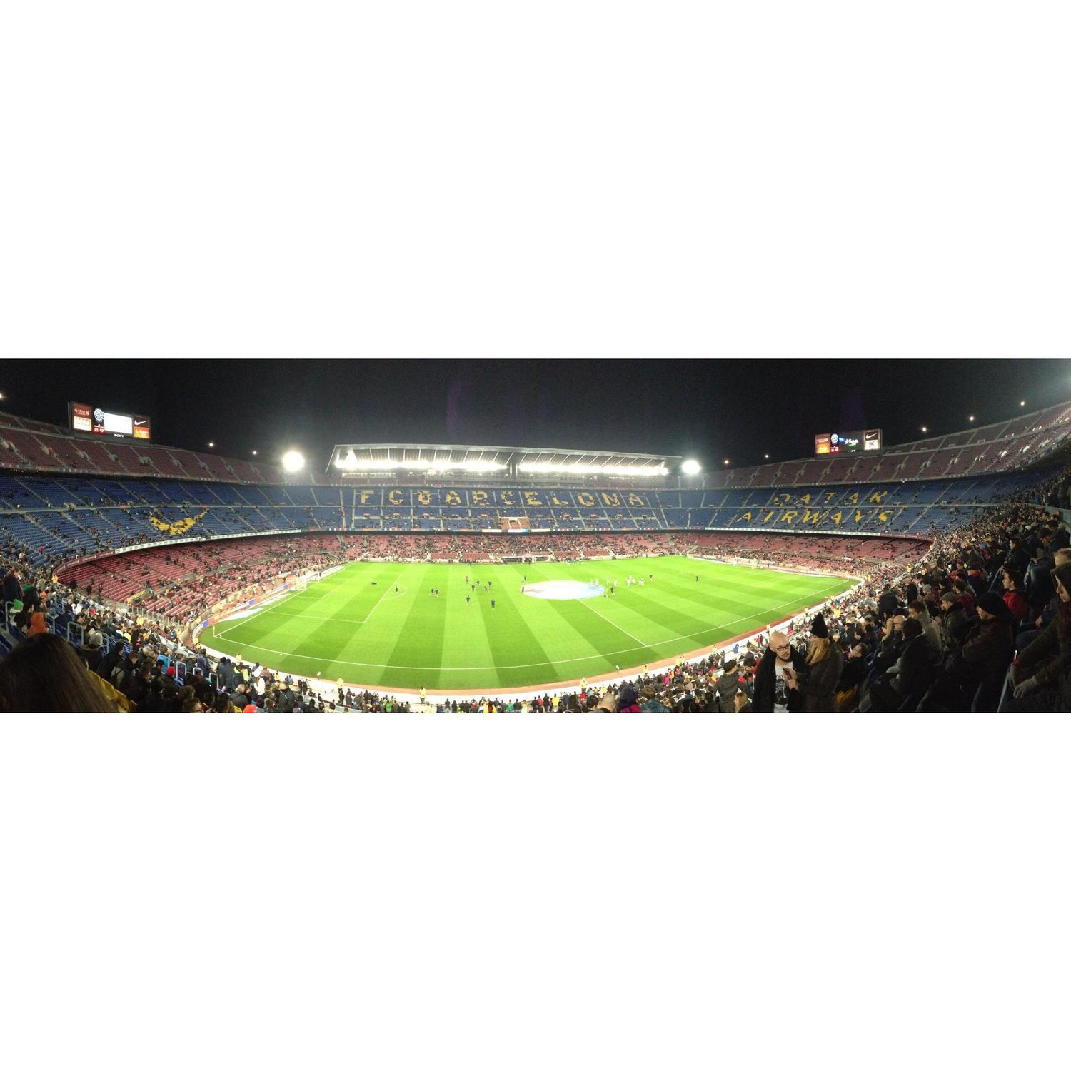 The Camp Nou, Barcelona, January 2015