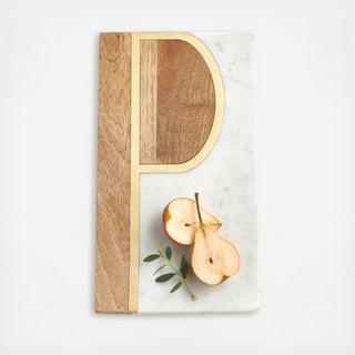 Monogrammed Serving Board