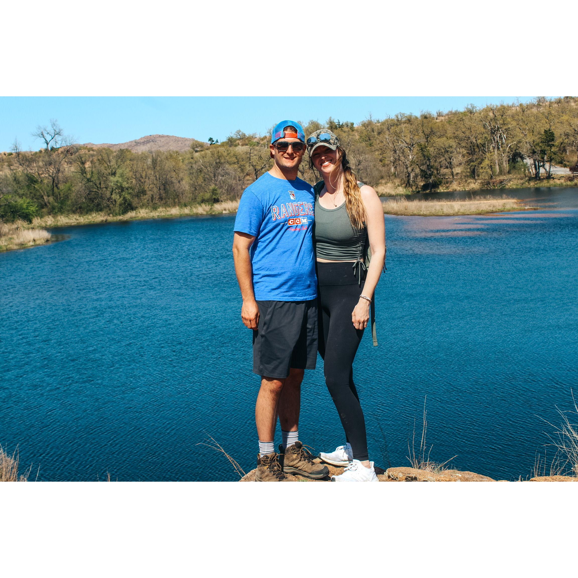 4.11.21 - "Hiking" in Lawton, OK