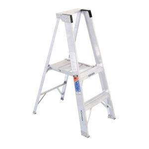 9 ft. Reach Aluminum Platform Step Ladder with 300 lb. Load Capacity Type IA Duty Rating