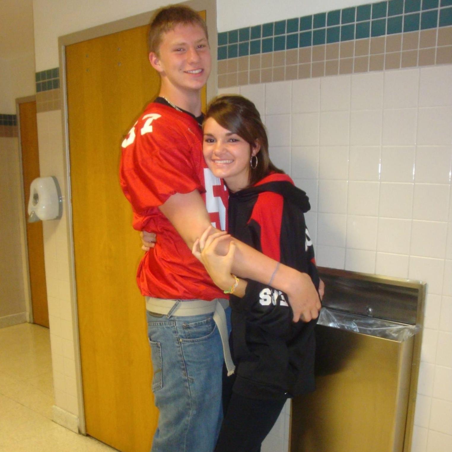 September 17th, 2010 - On this day, almost exactly three years after we met, Aaron finally left the friend zone & asked me to officially be his girlfriend following the football pep rally.