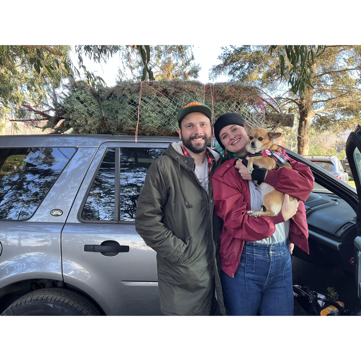 Our second Christmas tree from a tree farm on the California coast*.
*Tree actually from Oregon
December 2021