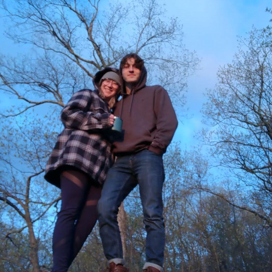 Watching the sunrise at the Ramapo Reservation 2021