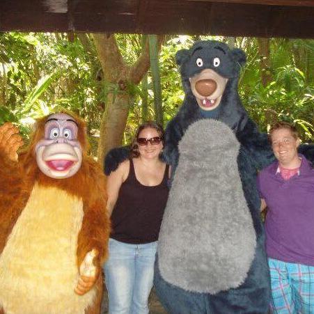 Our second date was a weekend in Disney World