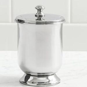 Mercer Polished Nickel - Small Canister