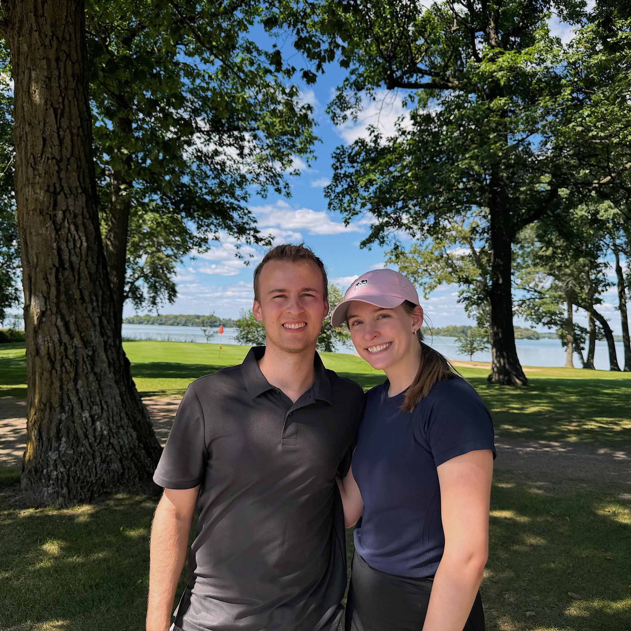 Fall 2024 - Golfing over Labor Day Weekend (one of our favorite activities together)