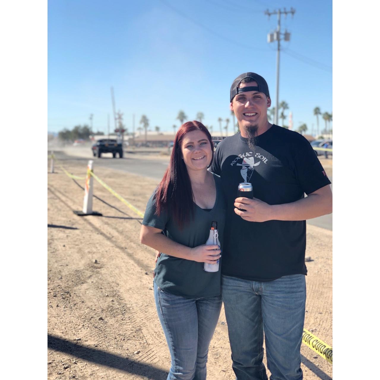 We went to Parker 425 to watch the trophy trucks race!
02/03/2018