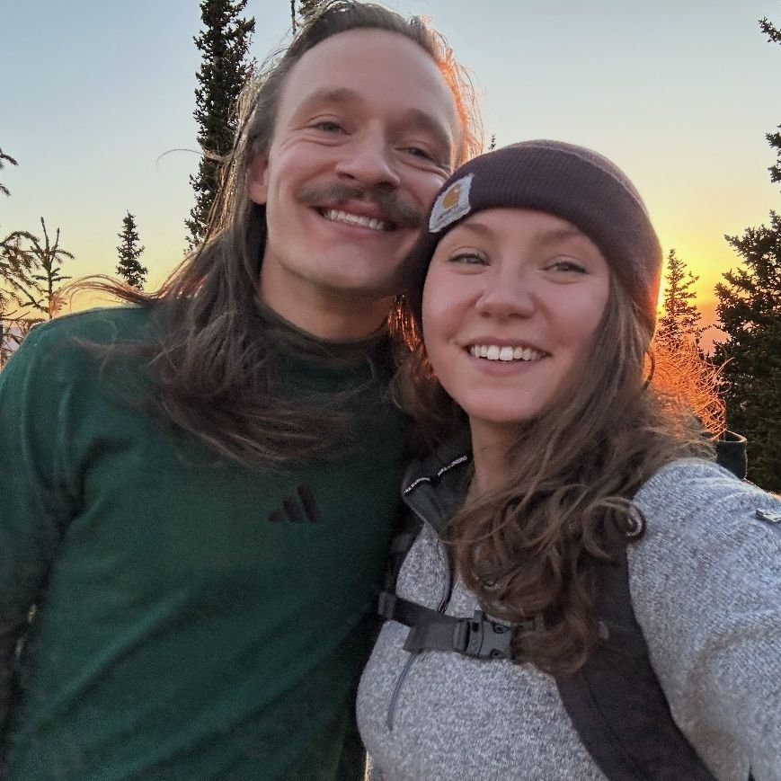One of many beautiful sunrise hikes we've done together.