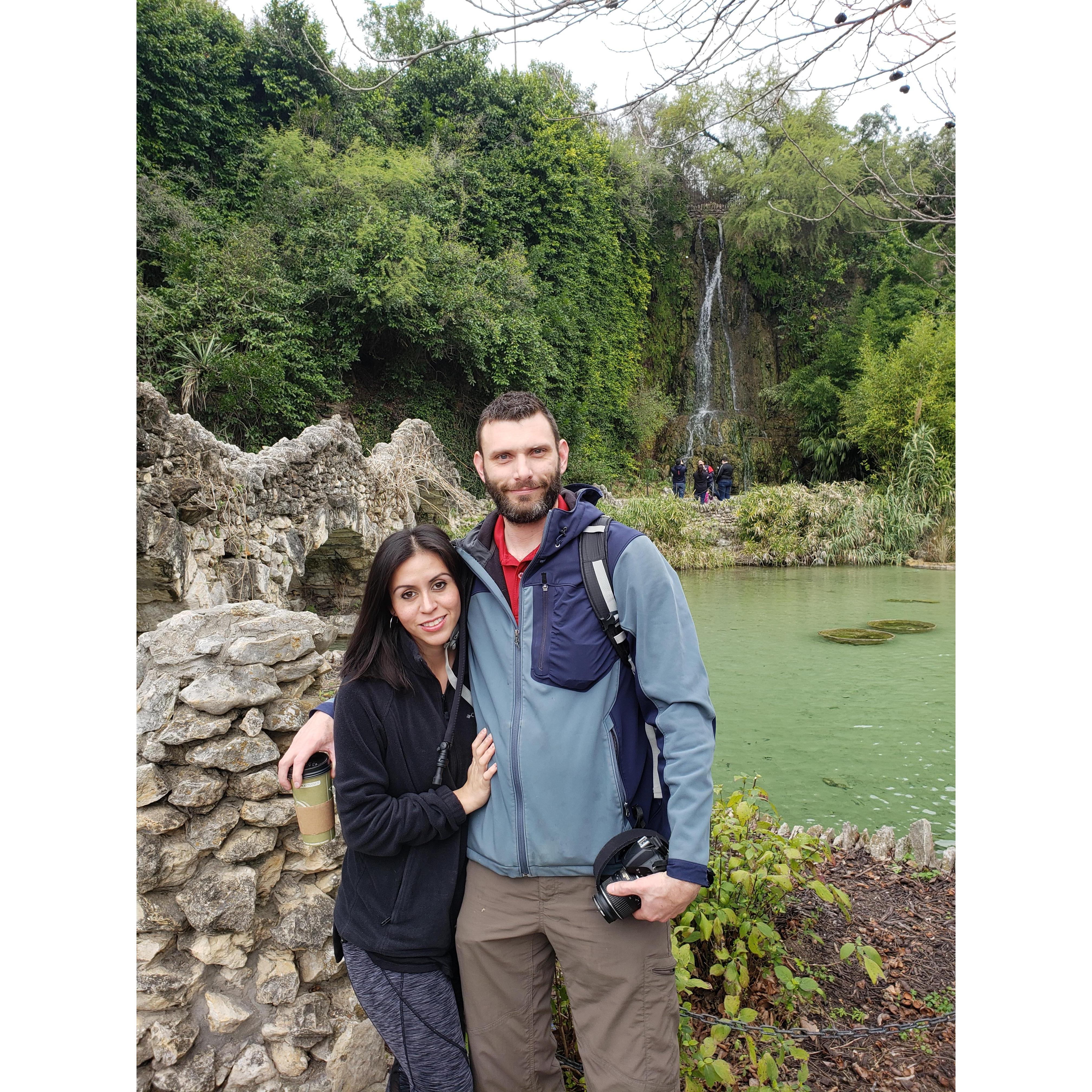 Japanese Tea Garden in San Antonio. One of Mary's, many, favortie spots.