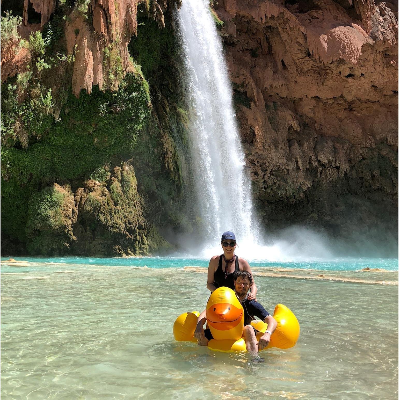 Havasu backpacking trip with our friends May 2018