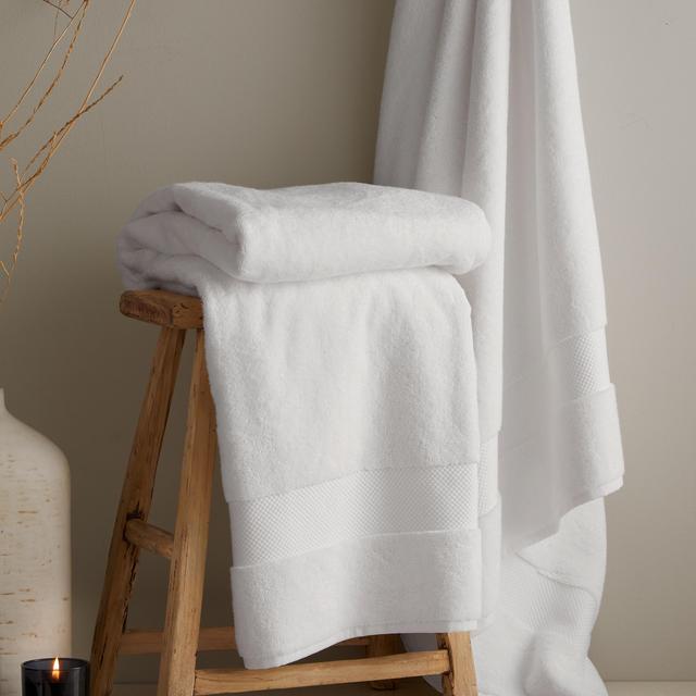 Turkish Ultra Plush Bath Sheet Bundle in White
