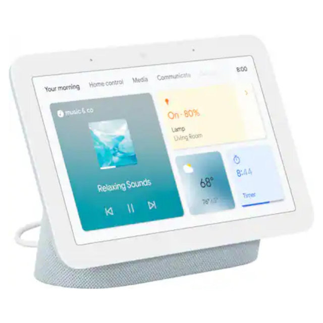Nest Hub 7” Smart Touchscreen Display with Google Assistant (2nd Gen) - Mist