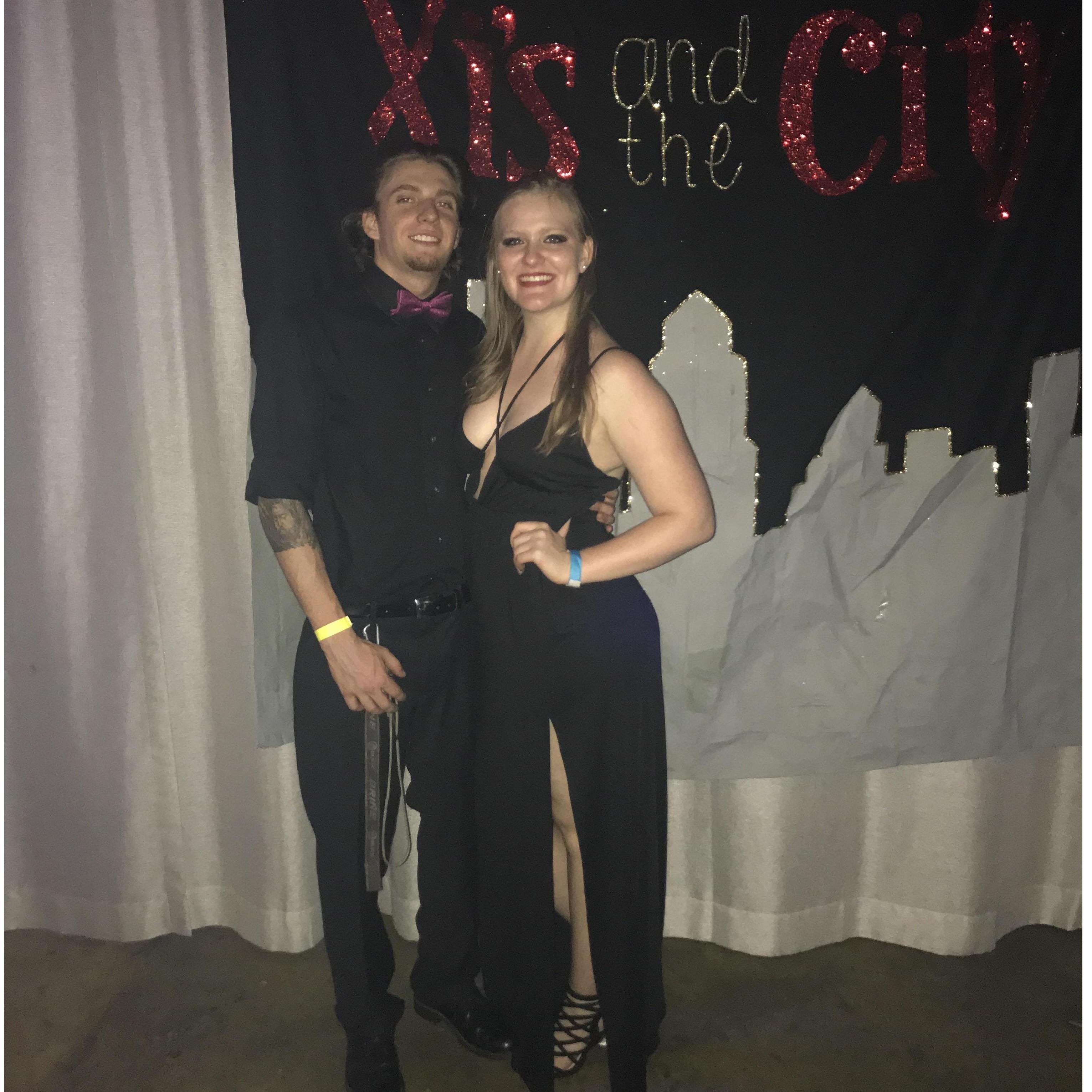 Our first sorority event together