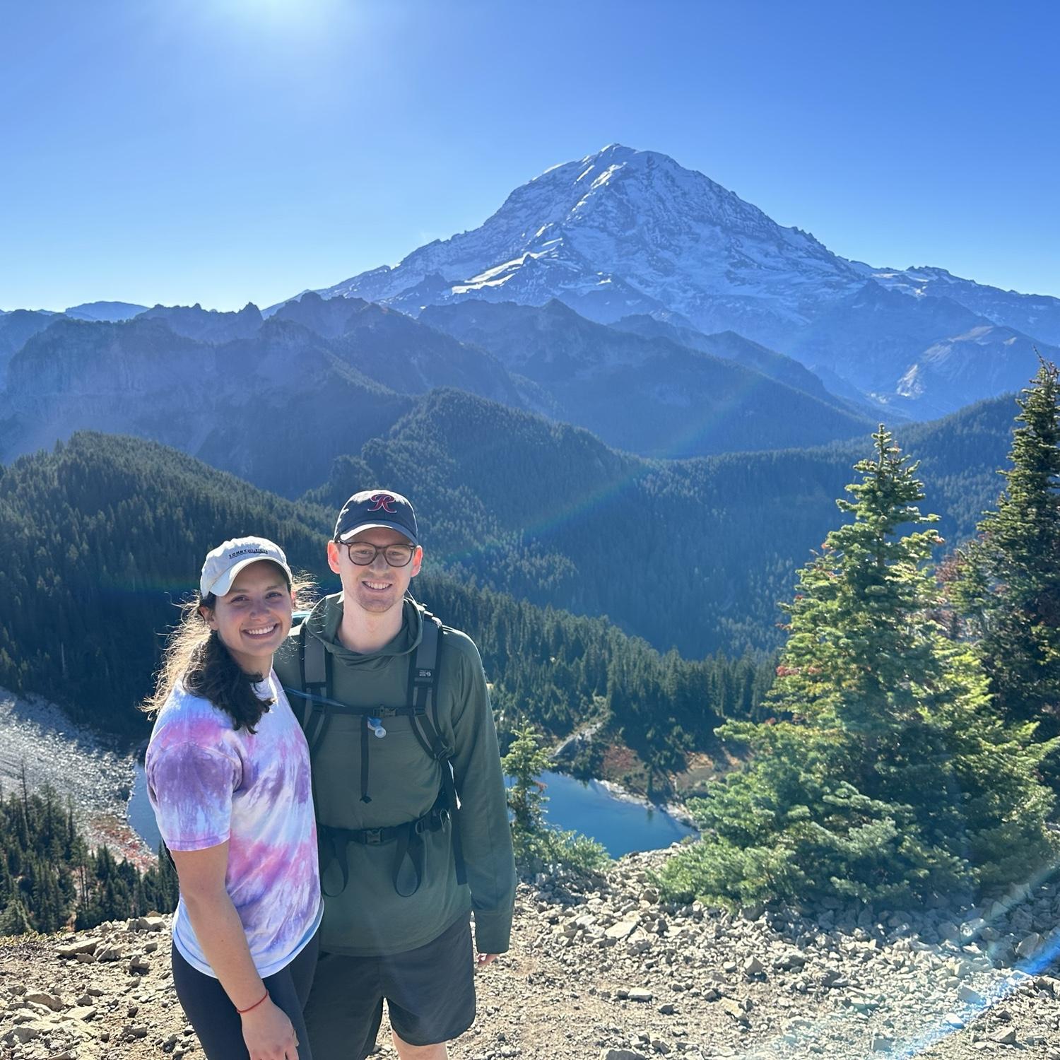 Tolmie Peak trail with Mt. Rainier views - 2023