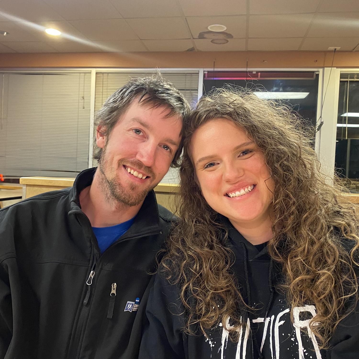 Our first photo together! ❤️