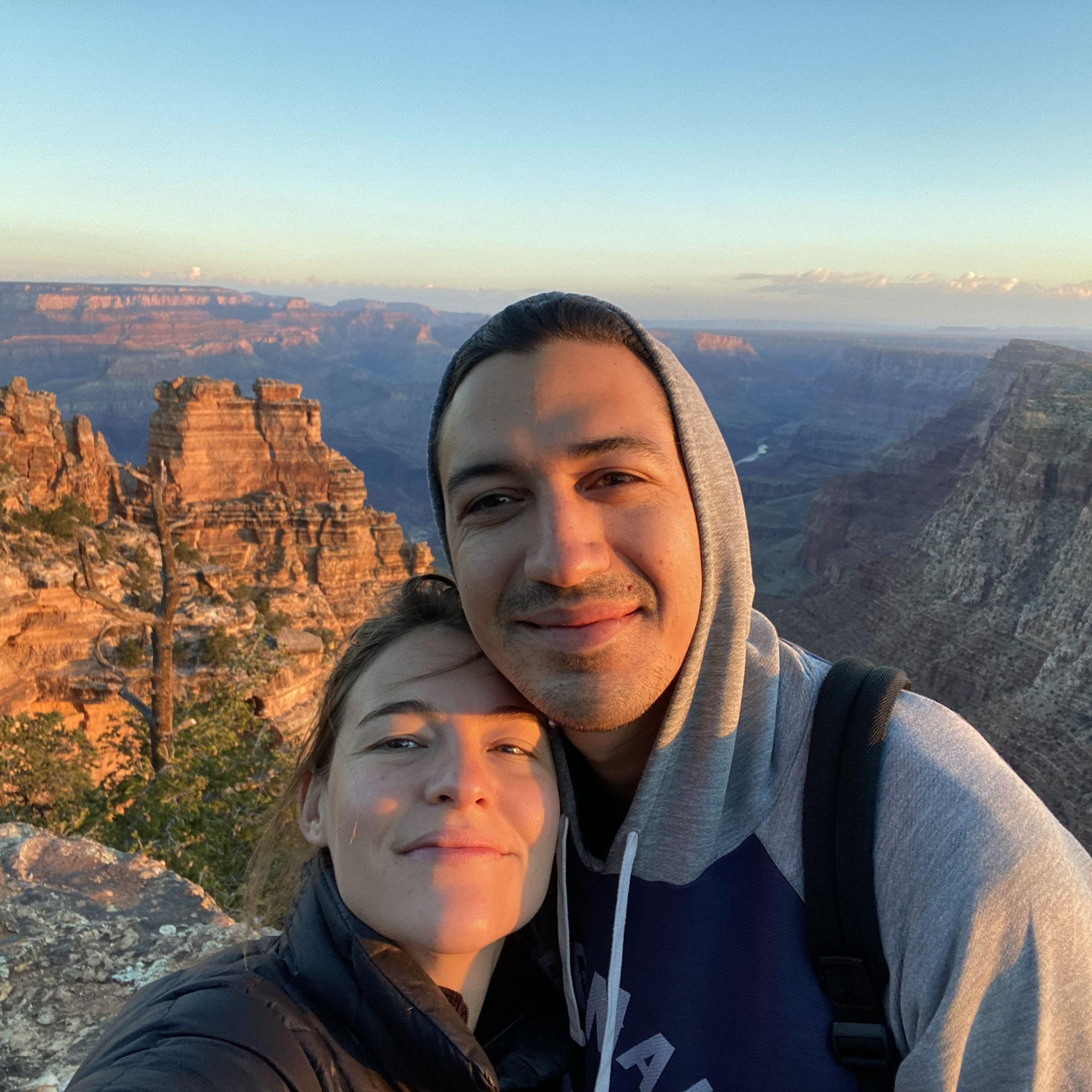 Sunrise at the Grand Canyon