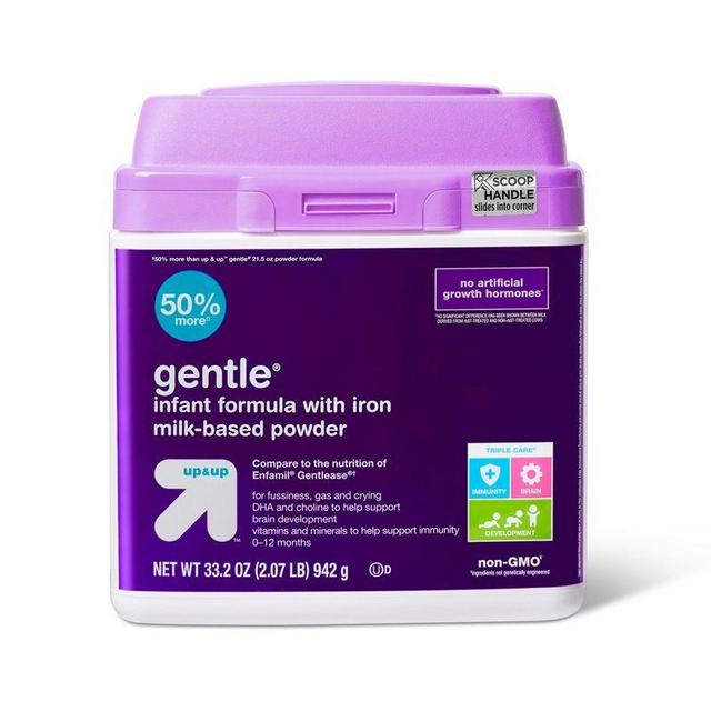 Gentle Non-GMO Powder Infant Formula - up & up™