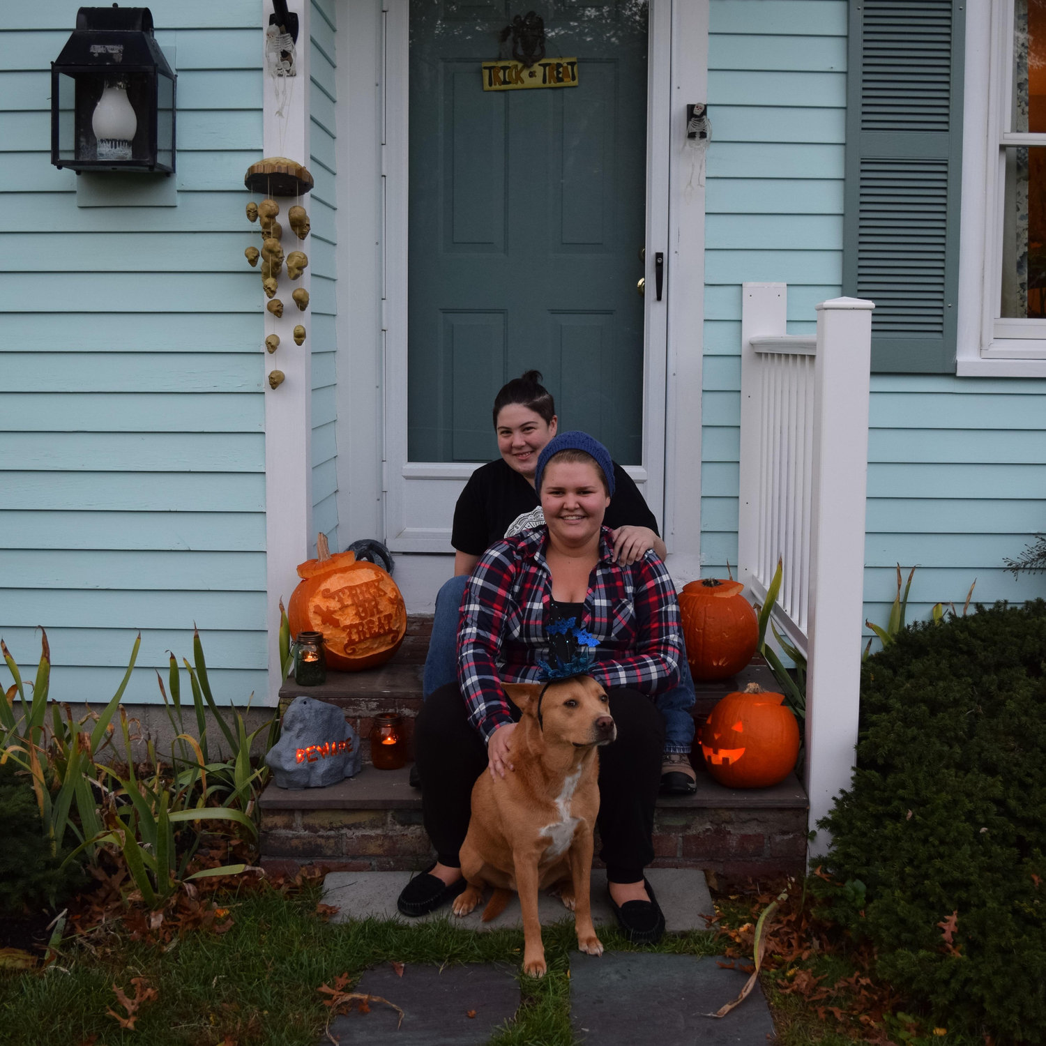 First Family Portrait, Harwich, Halloween 2016
