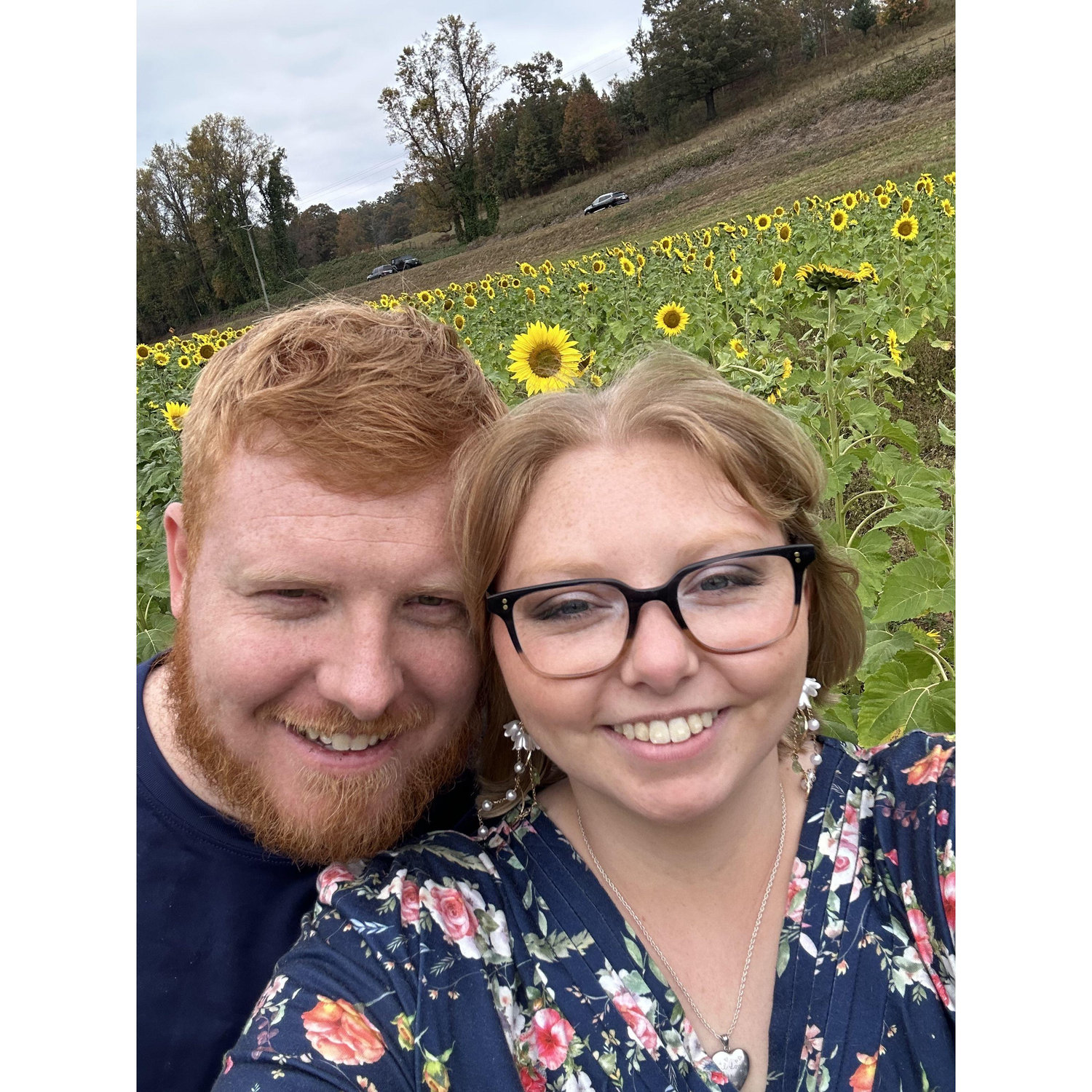 October 27, 2024 - Went to a sunflower field!