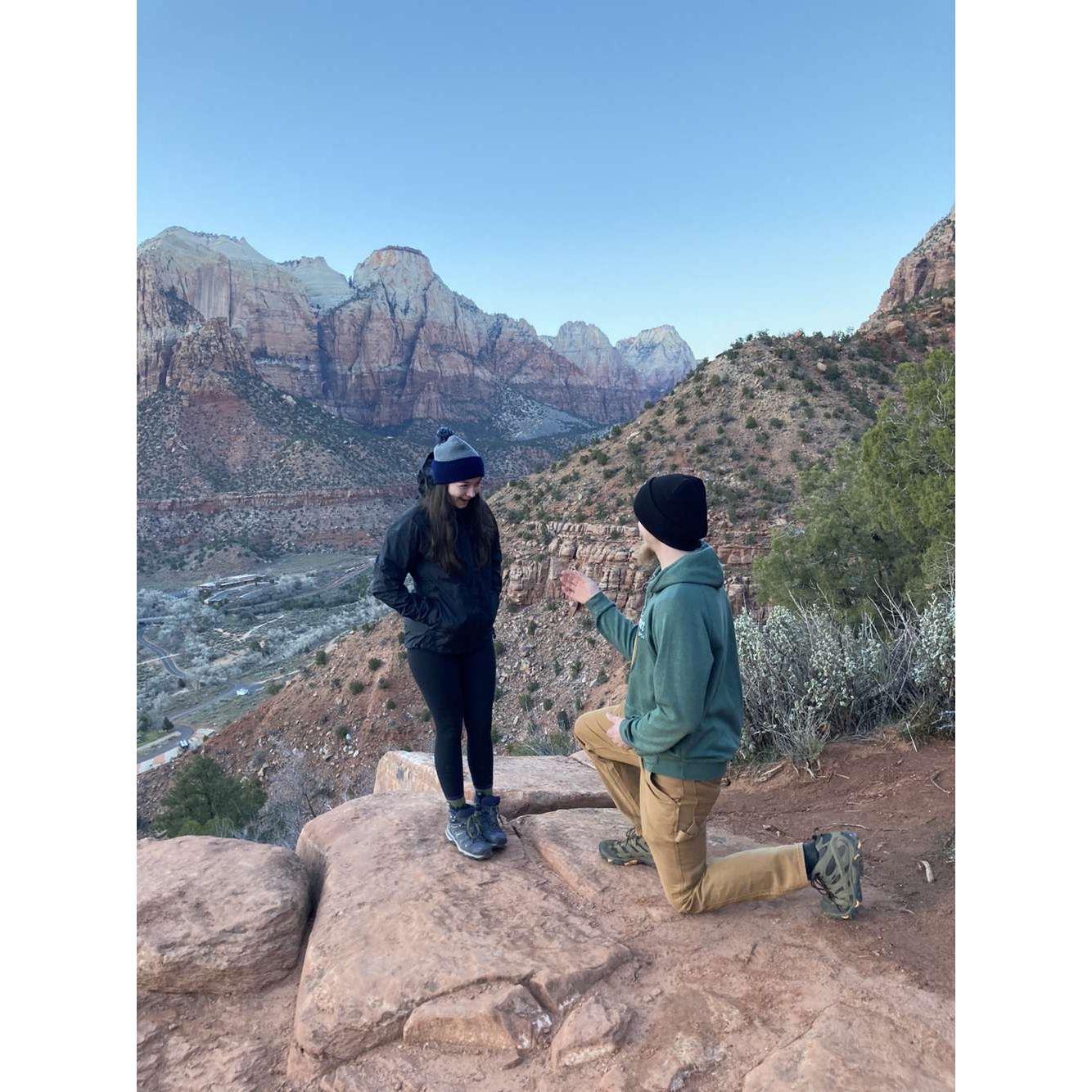 Zion National Part Utah 2023