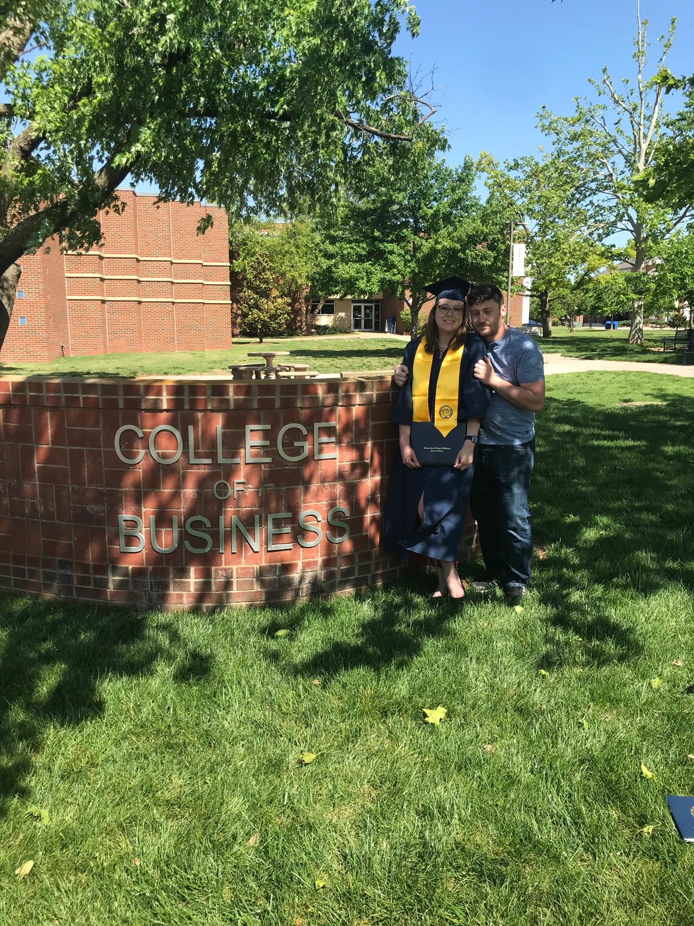 Brittany’s graduation day