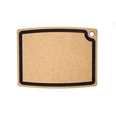 Epicurean Gourmet Series Cutting Board, 19.5-Inch by 15-Inch, Natural/Slate