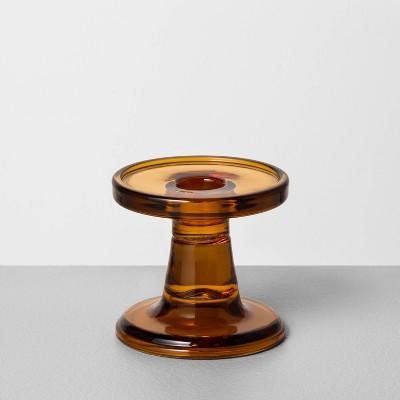Amber Glass Candle Holder - Hearth & Hand™ with Magnolia