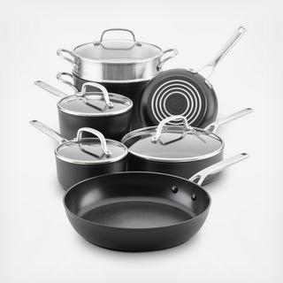Hard-Anodized 11-Piece Induction Nonstick Cookware Set