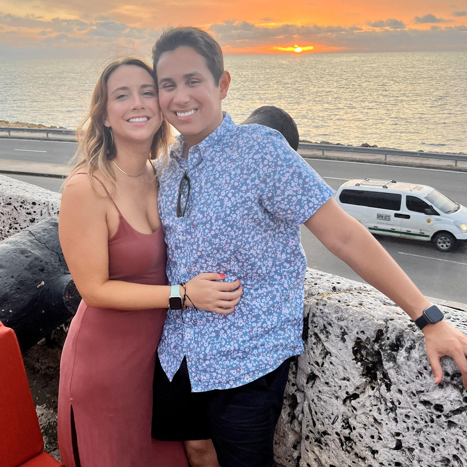 Our first trip to Colombia with Andres' family for his mom's birthday