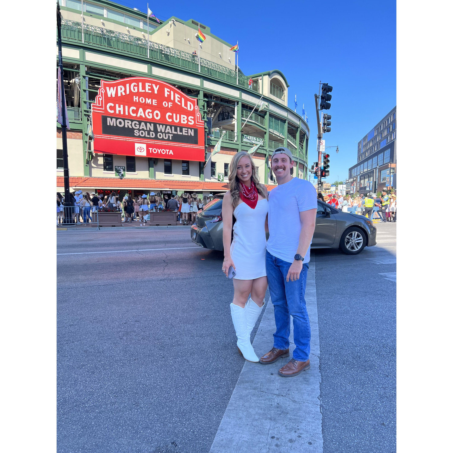 June 1, 2023- Our 2nd anniversary, Max planned a surprise trip to Chicago to see Morgan Wallen.
