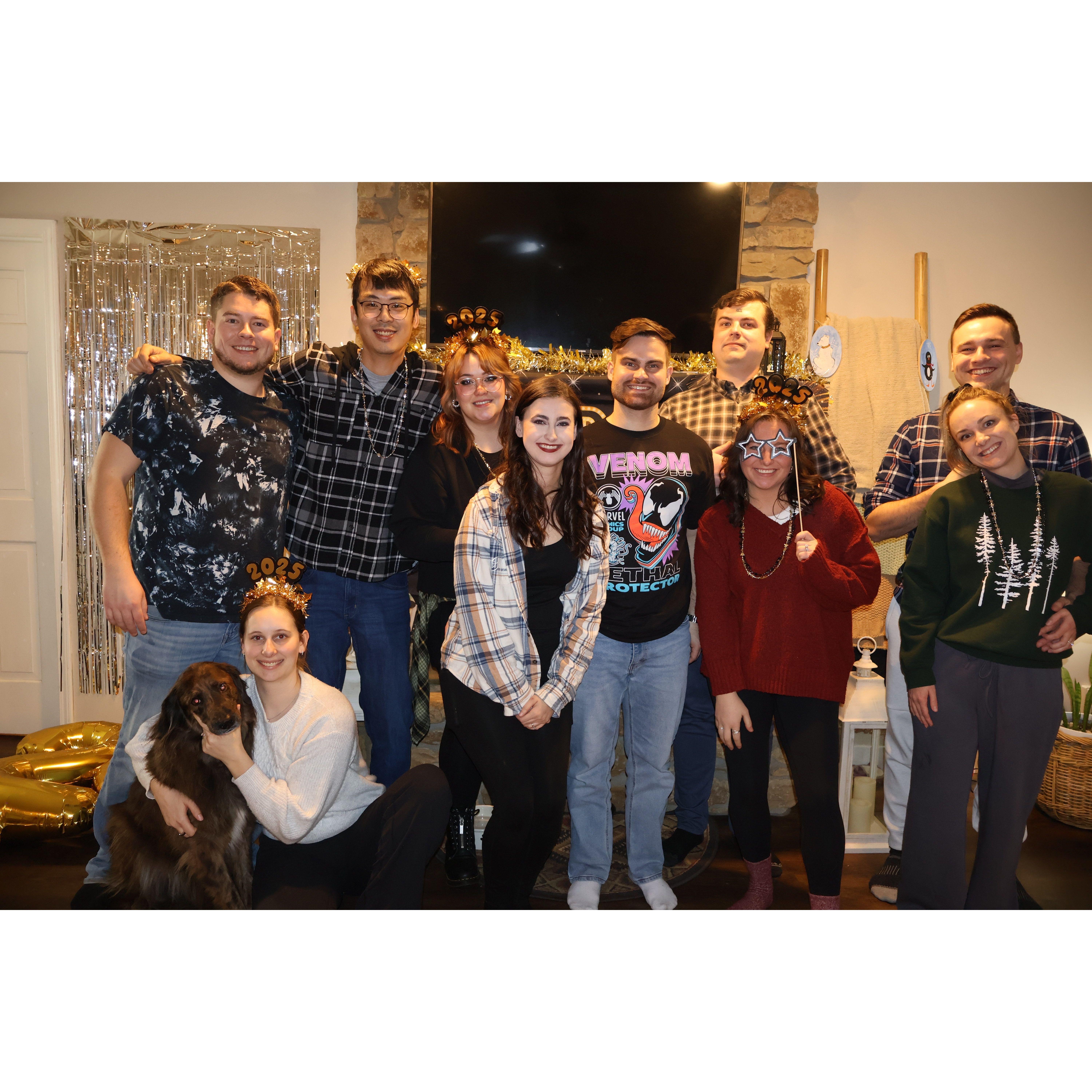 NYE 2025 with some of our closest friends!