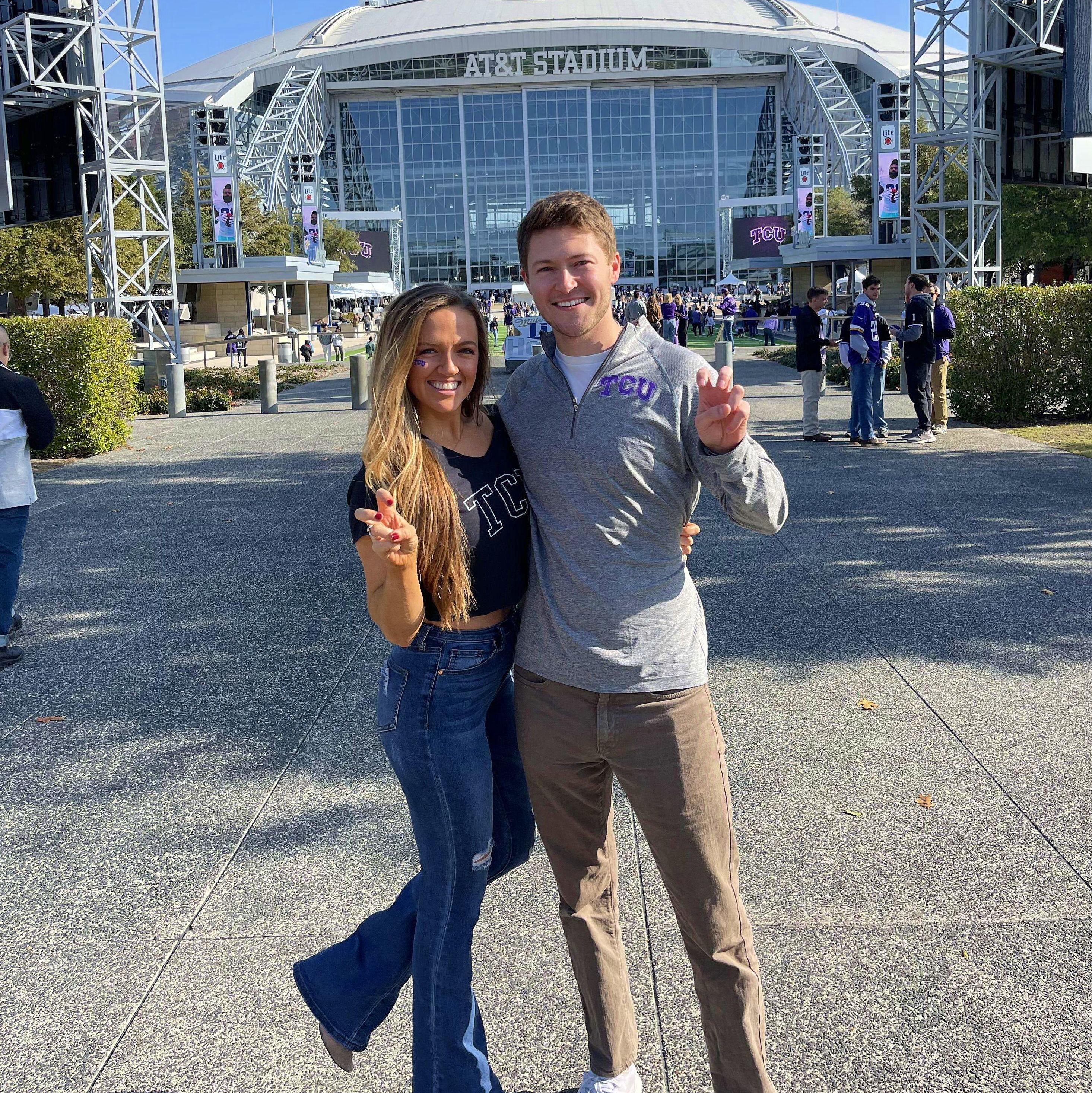 Mike's first TCU game