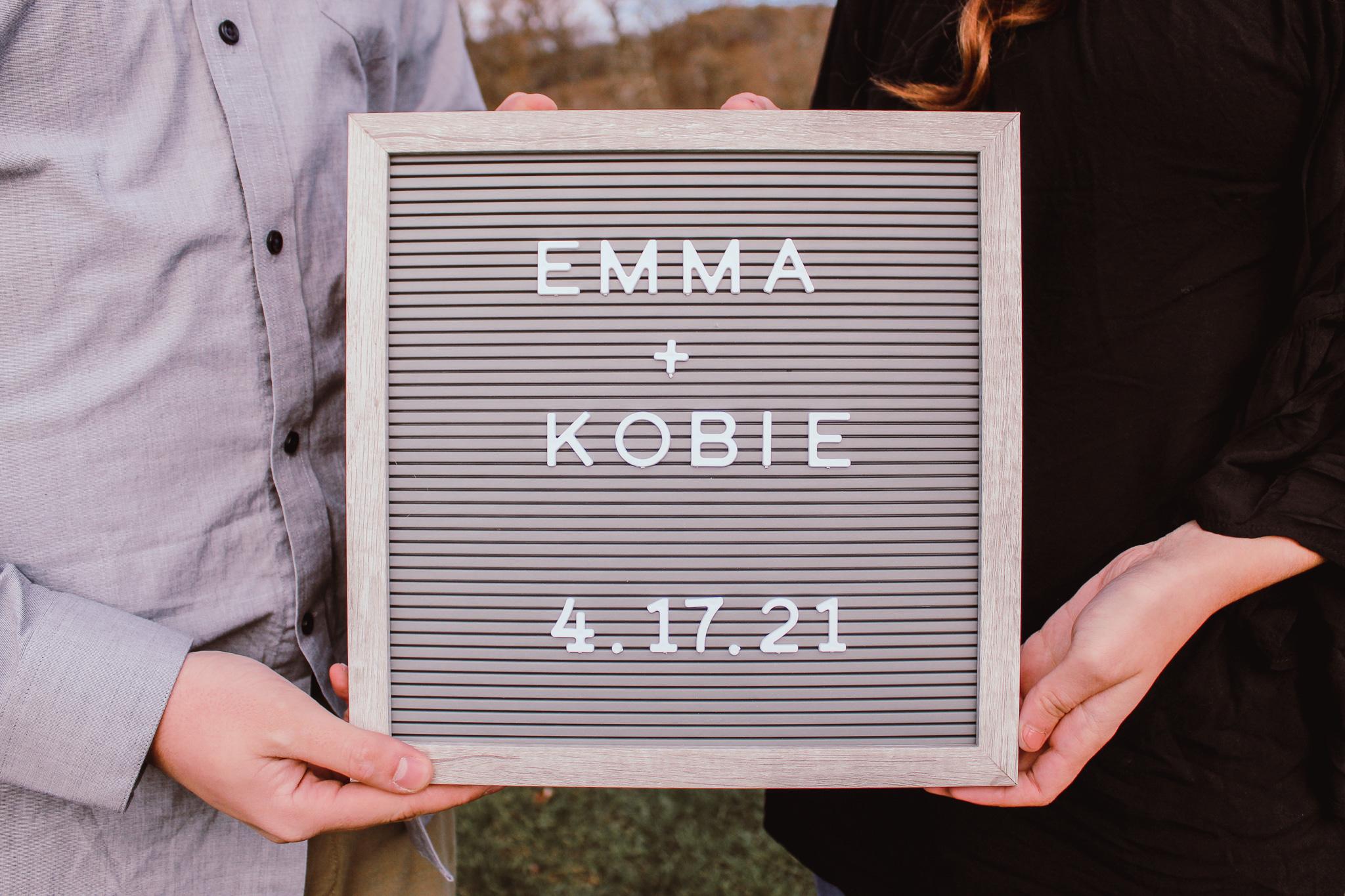 The Wedding Website of Emma Kate Brinker and Kobie Mac Rankin