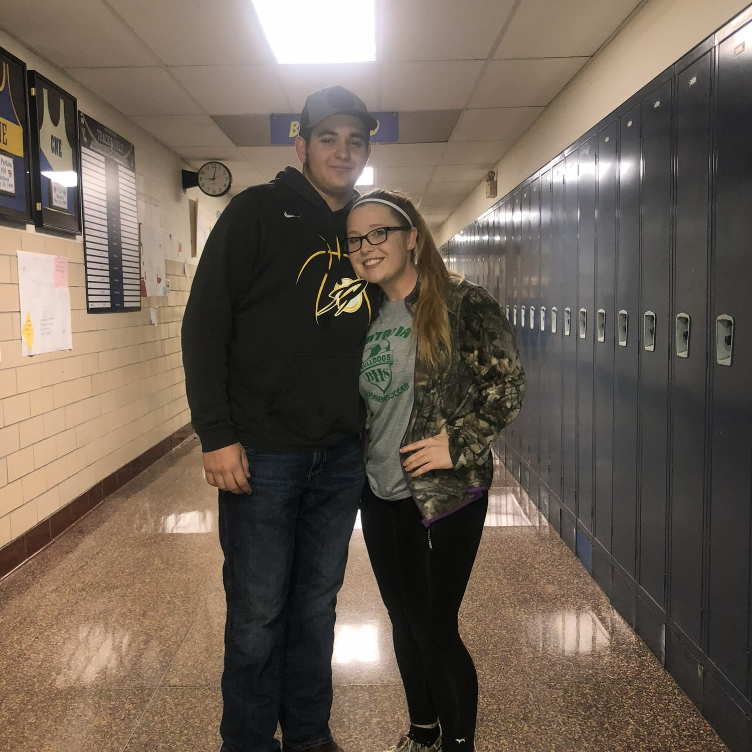 After one of Kyle’s highschool basketball games 🥰
