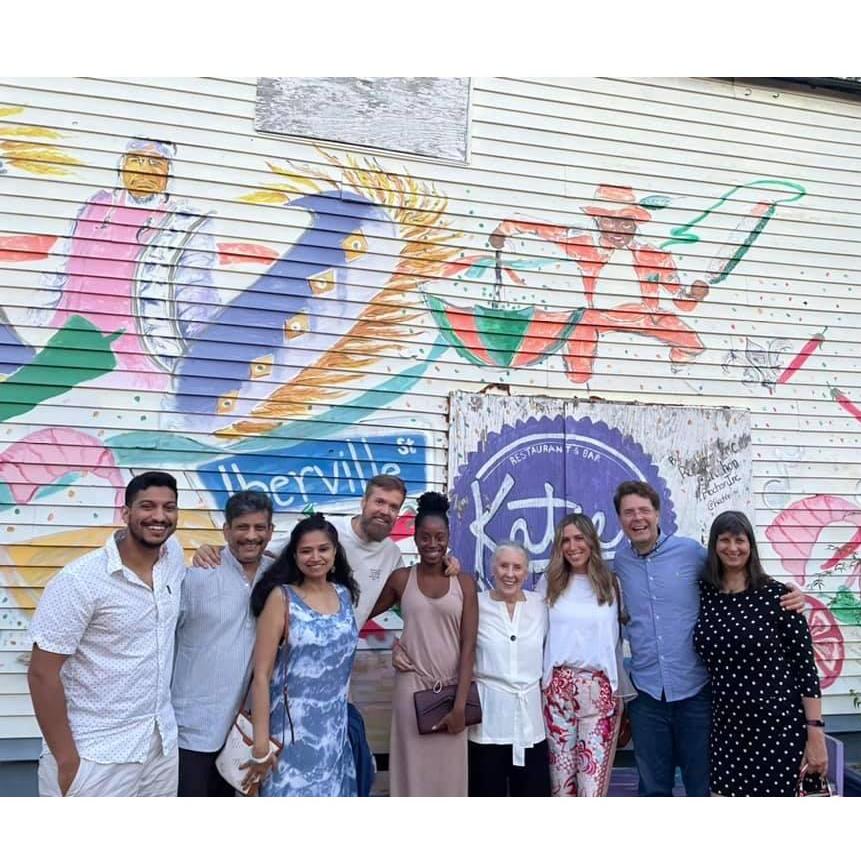 Chakravorty-Ginzel dinner at Katie's