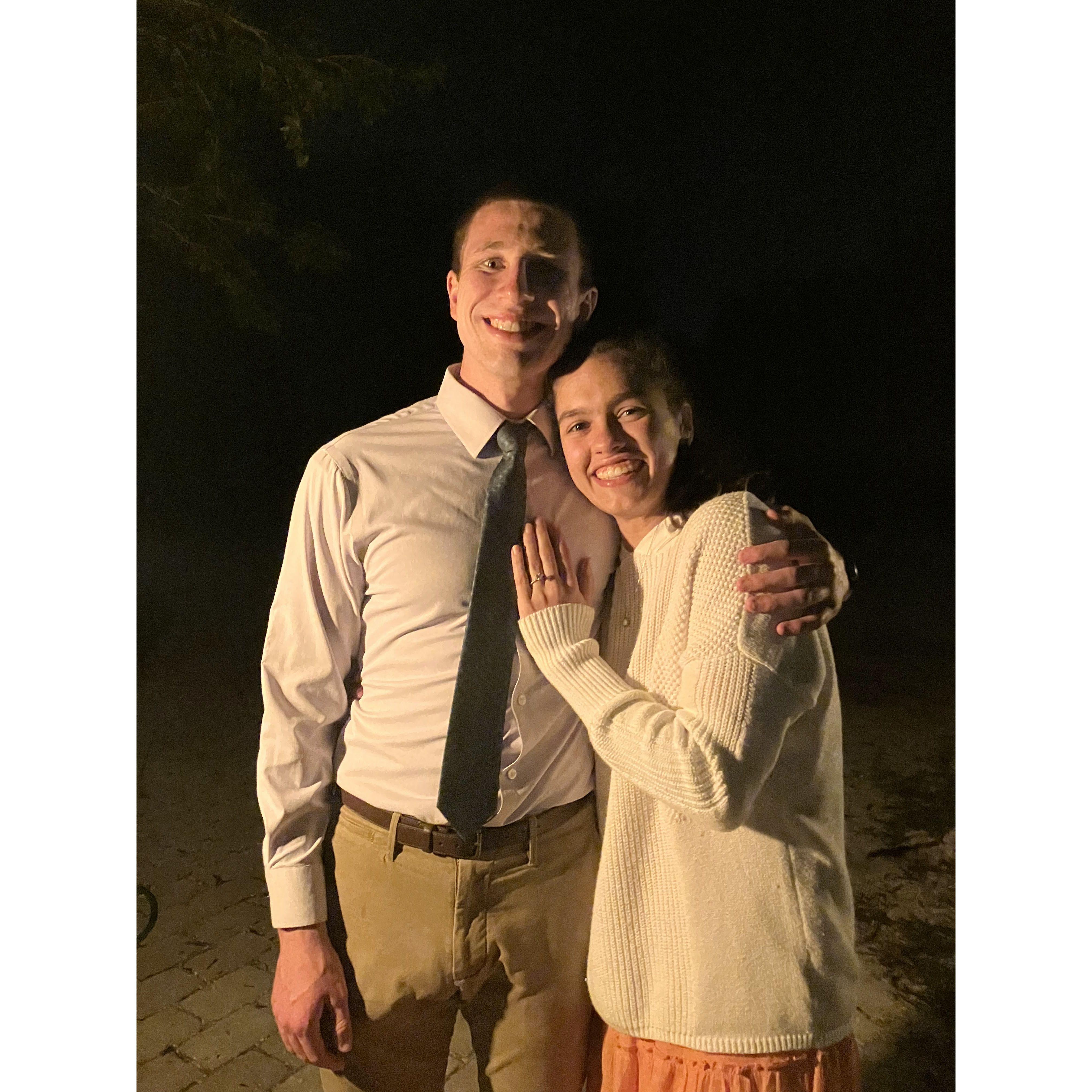 The night Emma said yes:)